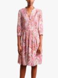 Gerard Darel Jael Paisley Print Dress, Pink