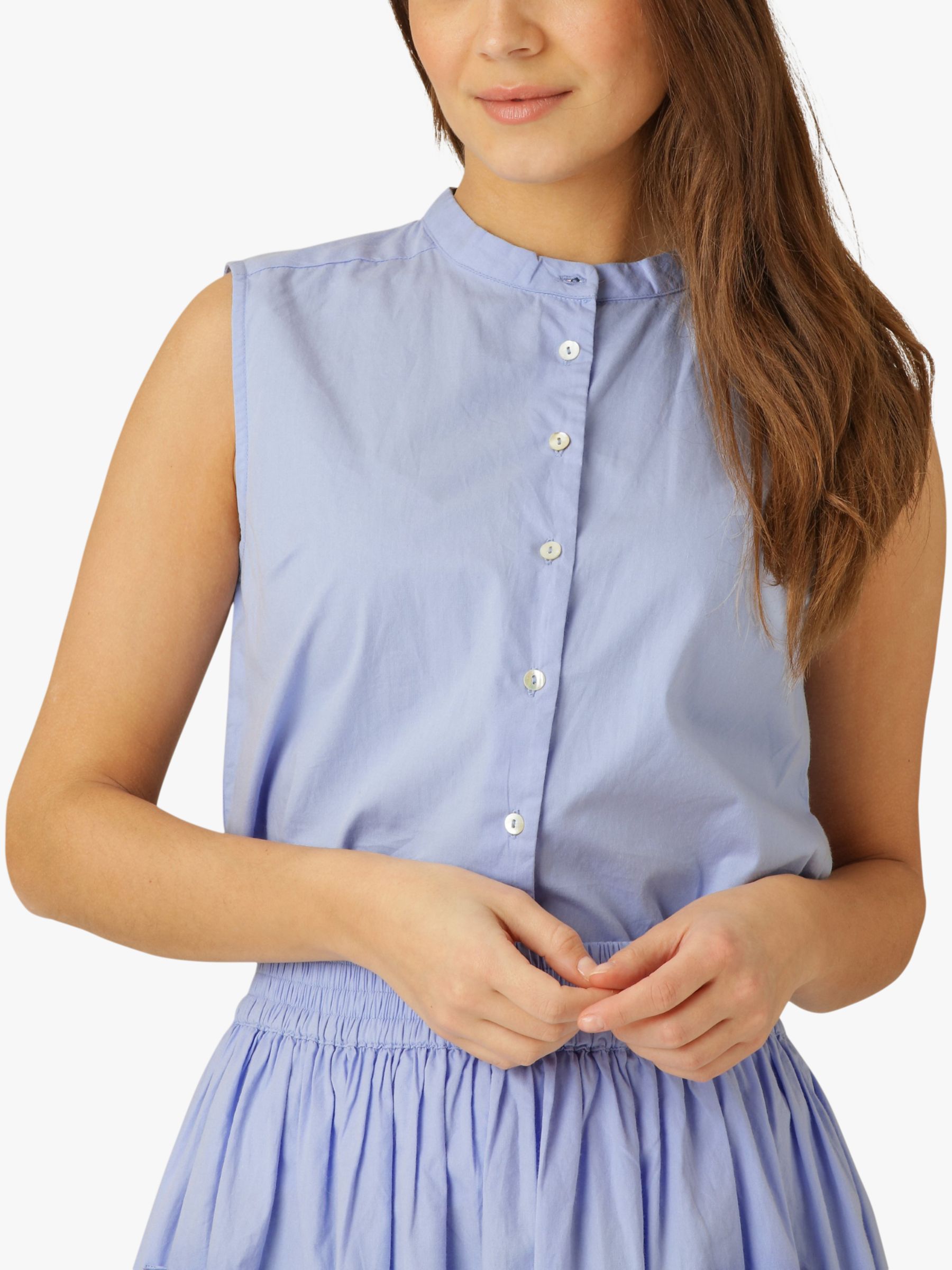 InWear Finesse Camisole Top, Marine Blue at John Lewis & Partners