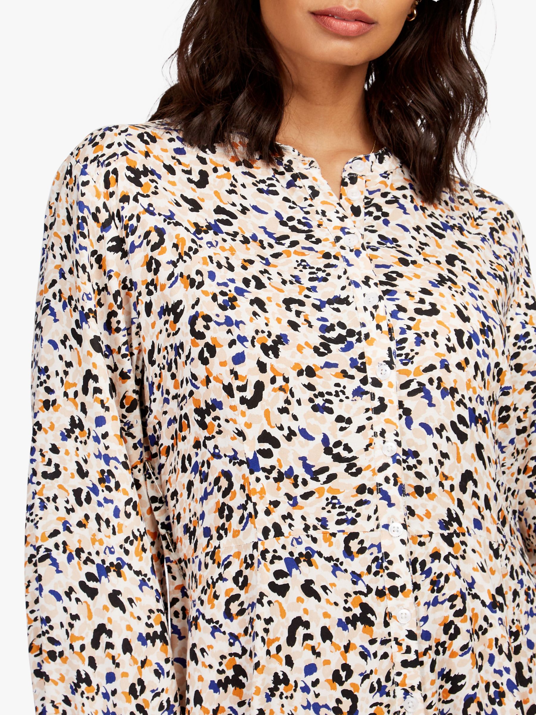 Somerset by Alice Temperley Maxi Shirt Dress, Multi at John Lewis & Partners