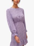 Nobody's Child Serena Acacia Ditsy Floral Print Mini Dress, Purple