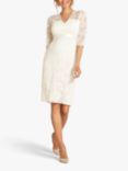 Tiffany Rose Suzie Maternity Floral Lace Wedding Dress, Ivory