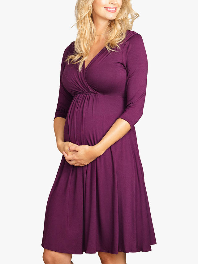 Tiffany Rose Willow Maternity Dress, Claret
