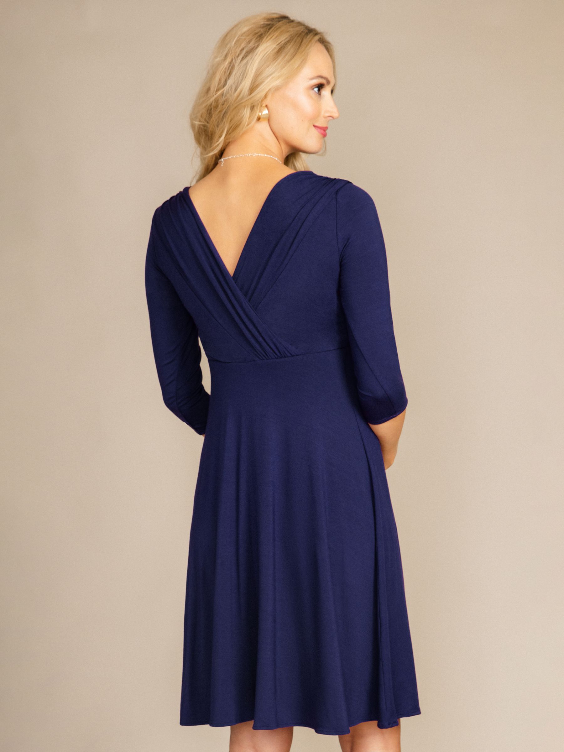 Tiffany Rose Willow Maternity Dress, Eclipse Blue at John Lewis