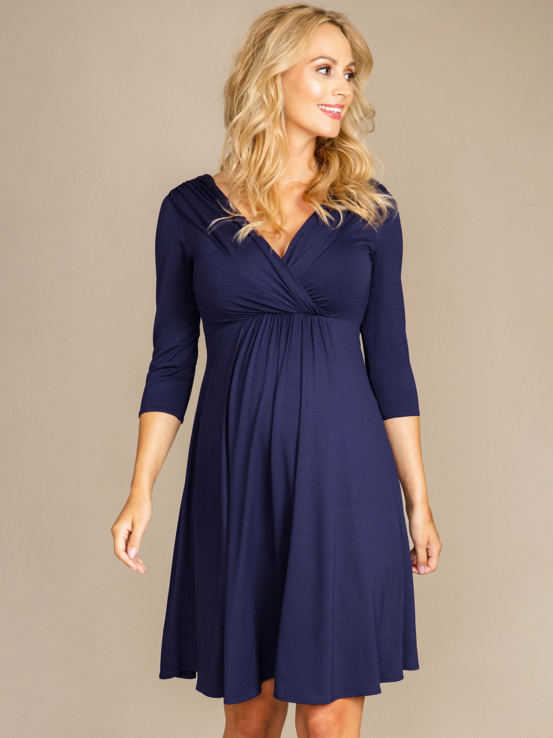 Tiffany Rose Willow Maternity Dress, Eclipse Blue, 6-8