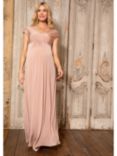 Tiffany Rose Francesca Maternity Maxi Dress, Blush