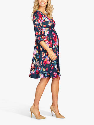 Tiffany Rose Willow Floral Maternity Dress, Midnight Garden