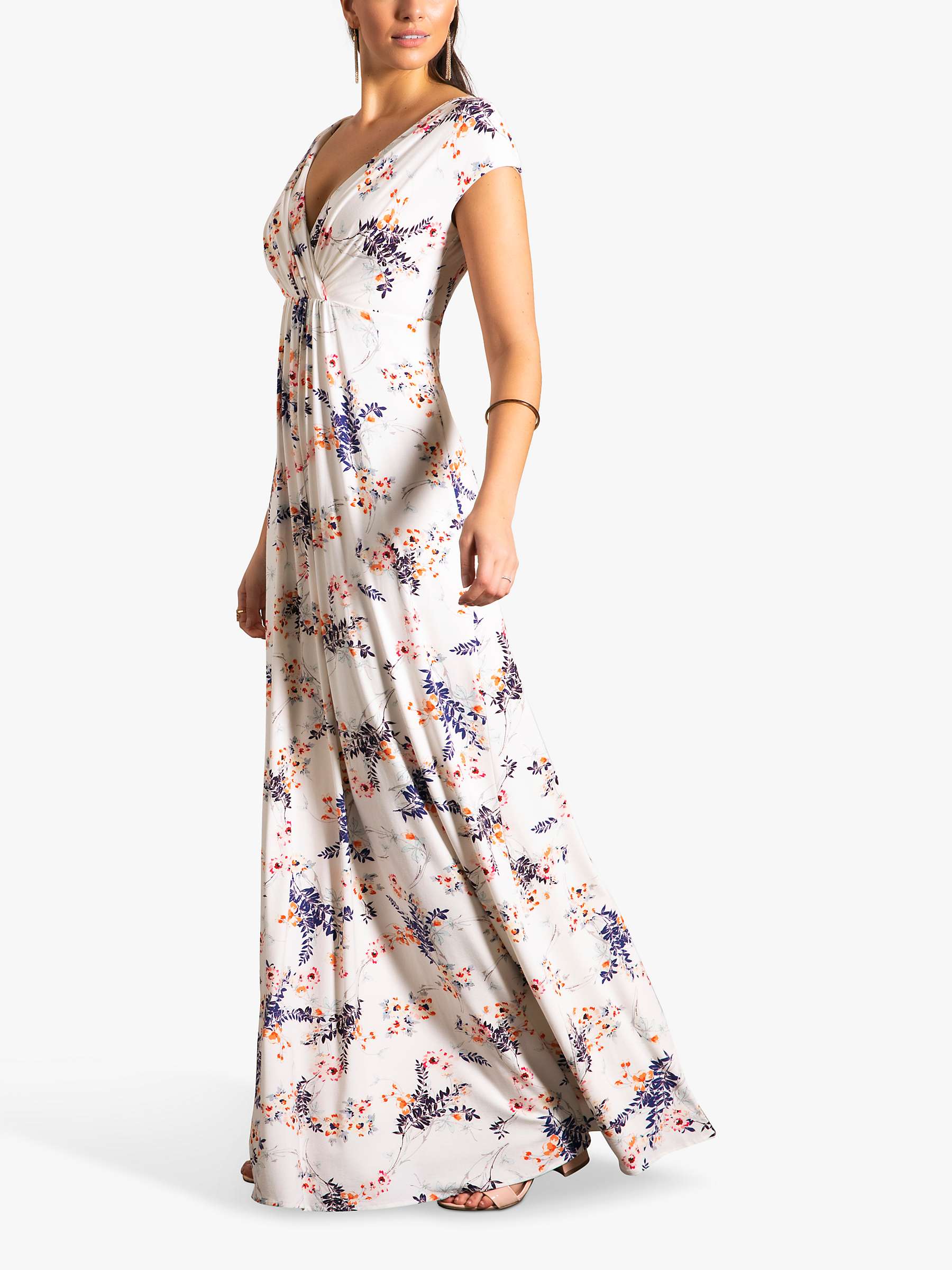 Buy Alie Street Sophia Floral Maxi Dress, Japanese Garden Online at johnlewis.com