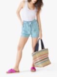 HUSH Chambray Shorts, Light Blue Authentic