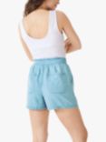 HUSH Chambray Shorts, Light Blue Authentic