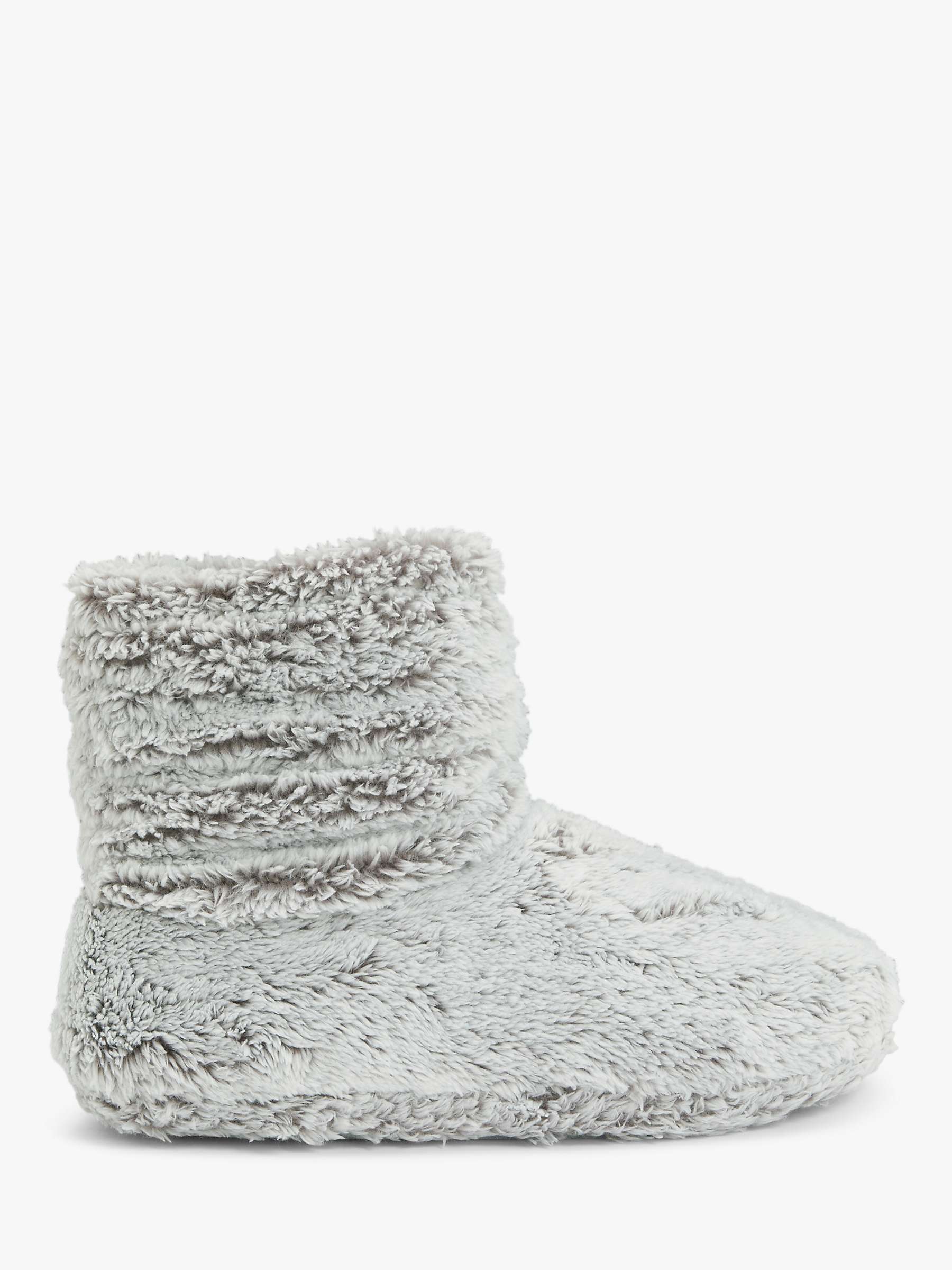 Buy John Lewis High Pile Fleece Slipper Boots Online at johnlewis.com