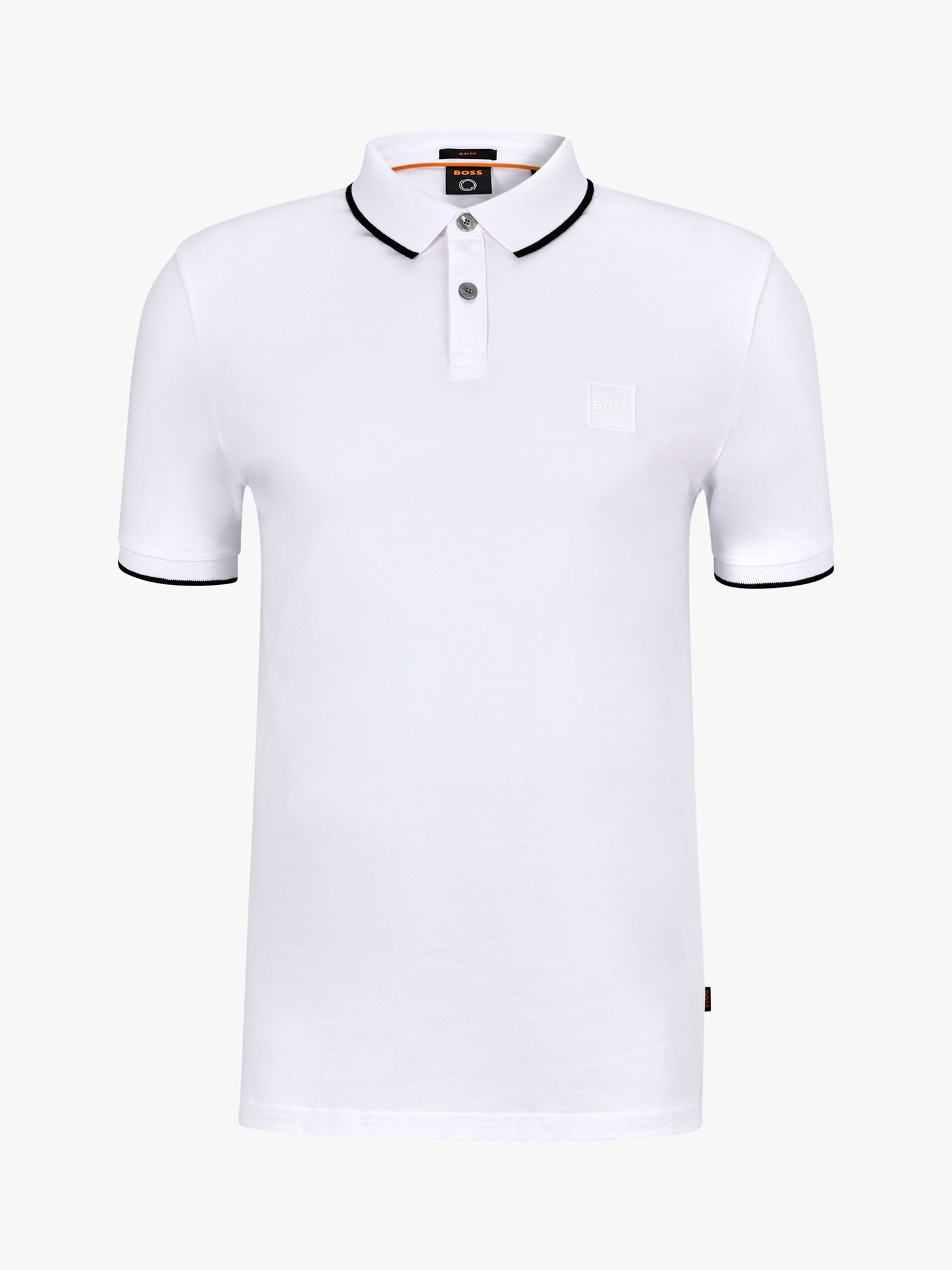 Passertip Regular Fit Polo Shirt, White at John Lewis & Partners