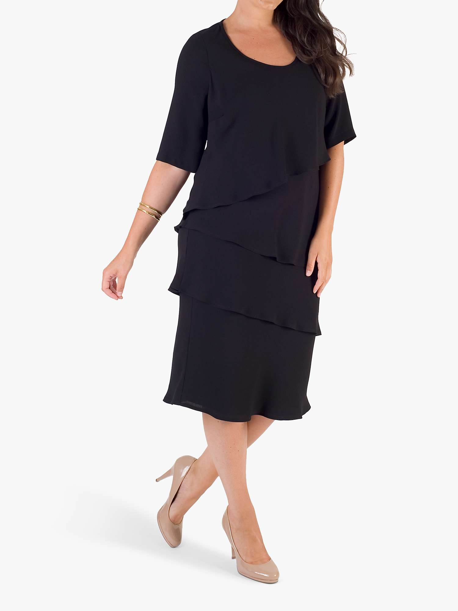 Buy chesca Layered Midi Dress Online at johnlewis.com