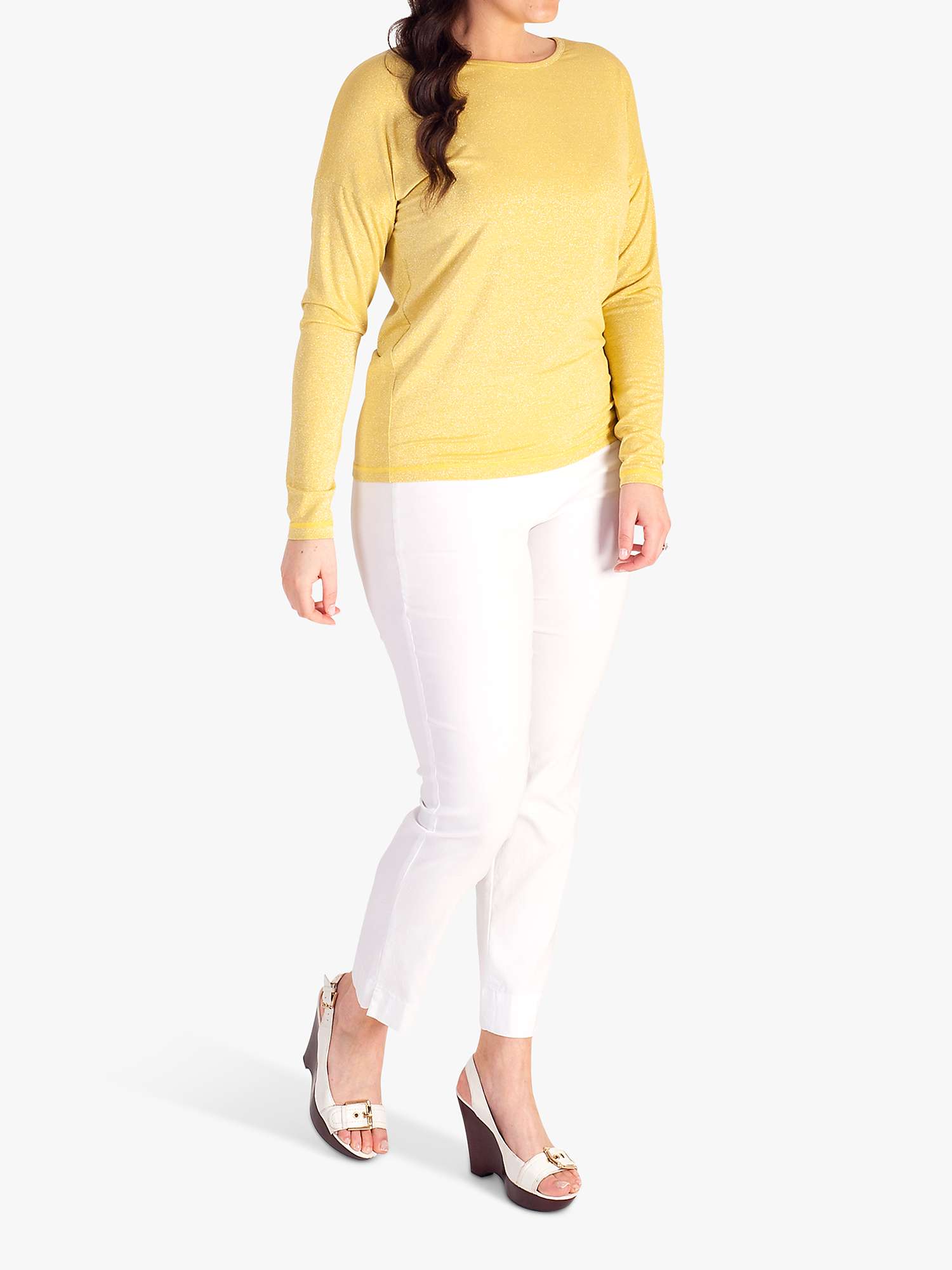 Buy chesca Glitter Jersey Top Online at johnlewis.com