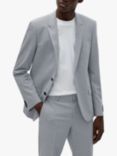 BOSS Henry/Getlin Virgin Wool Blend Slim Fit Suit, Turquoise/Aqua