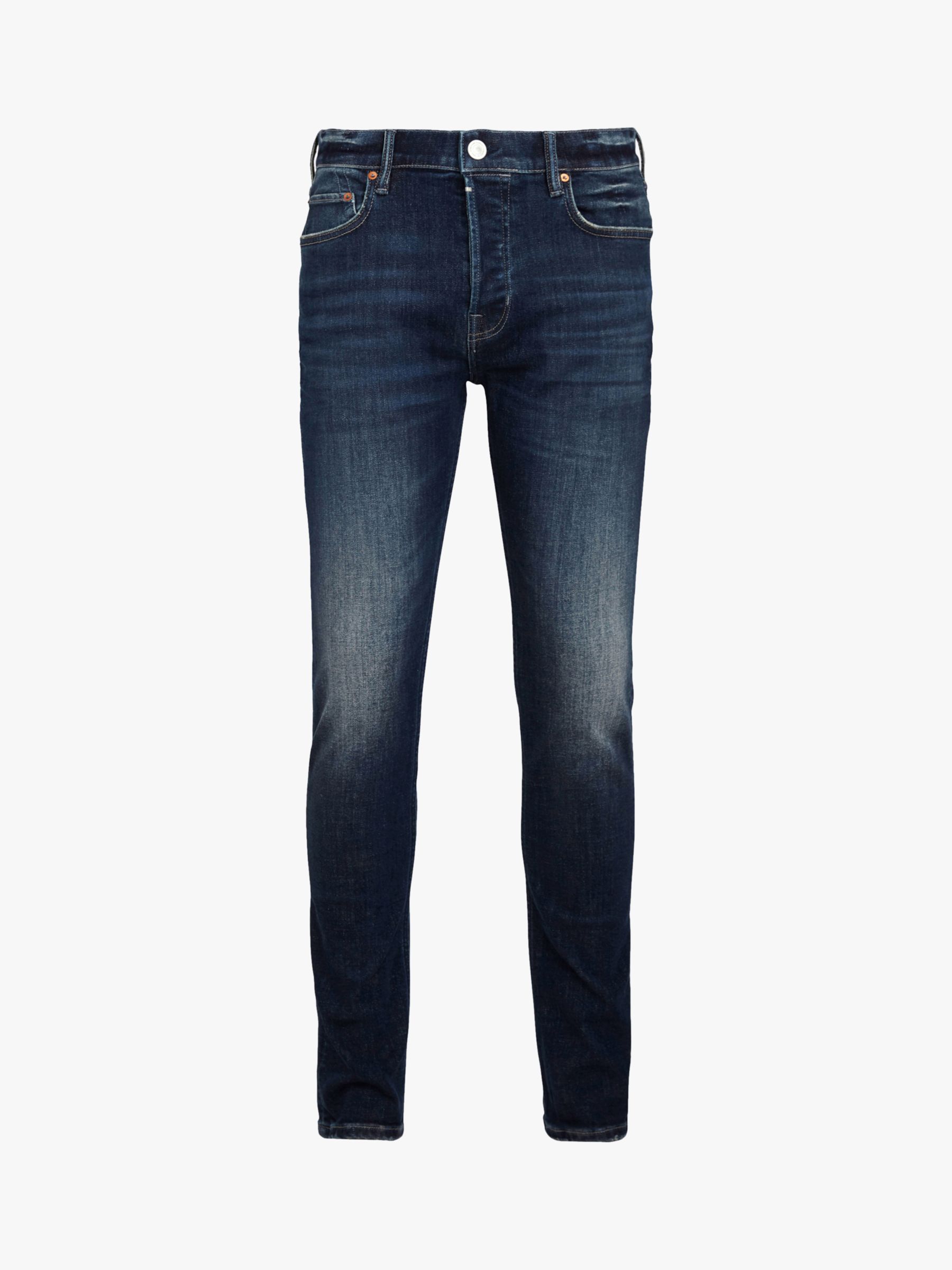 AllSaints Cigarette Skinny Jeans, Indigo, W34/L32