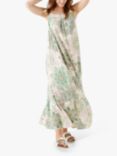 FatFace Lillian Mosaic Geometric Floral Maxi Dress, Multi