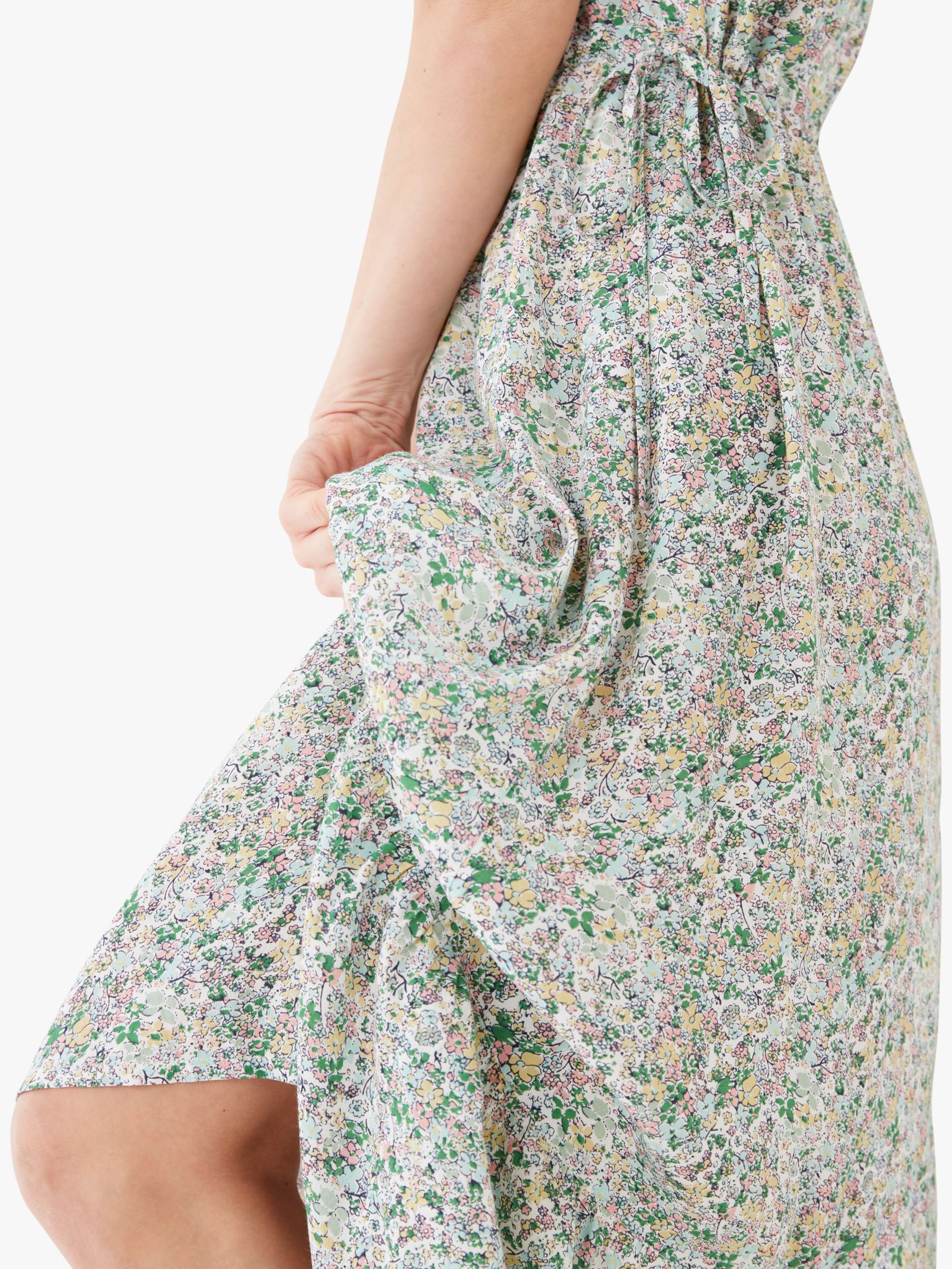 Fatface Rochelle Sugar Floral Print Maxi Dress Multi