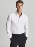 Reiss Kiana Cotton Stretch Slim Fit Poplin Shirt