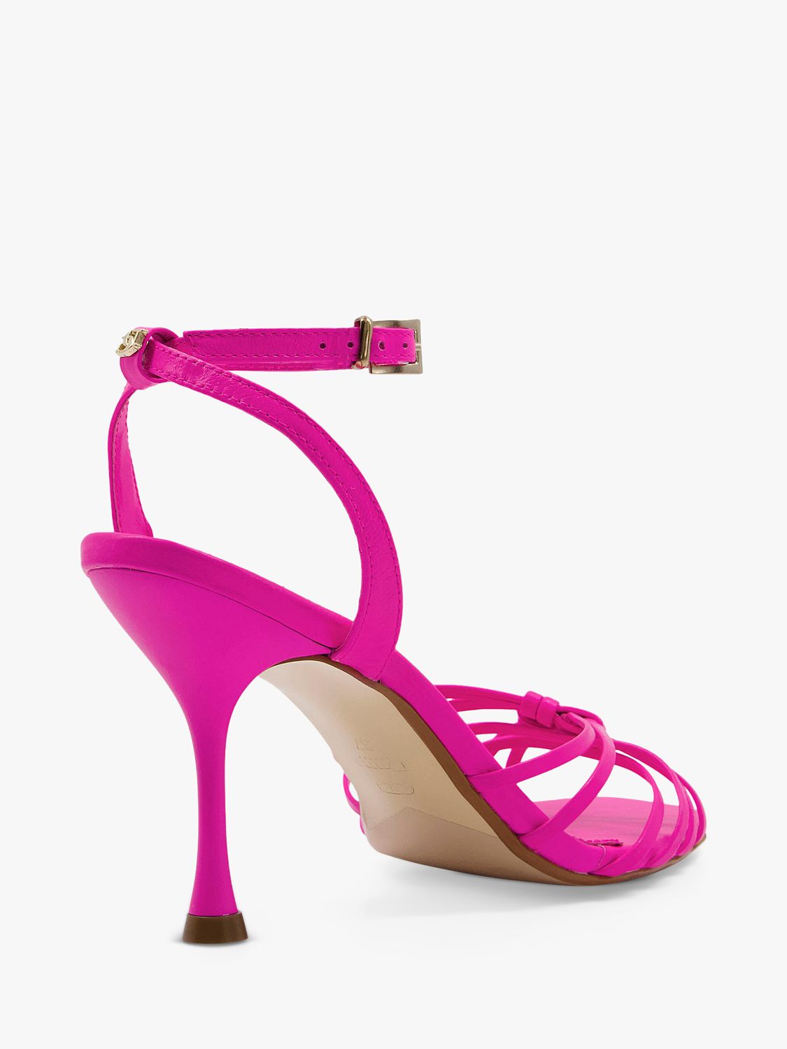Dune Manner Leather Strappy Sandals at John Lewis & Partners