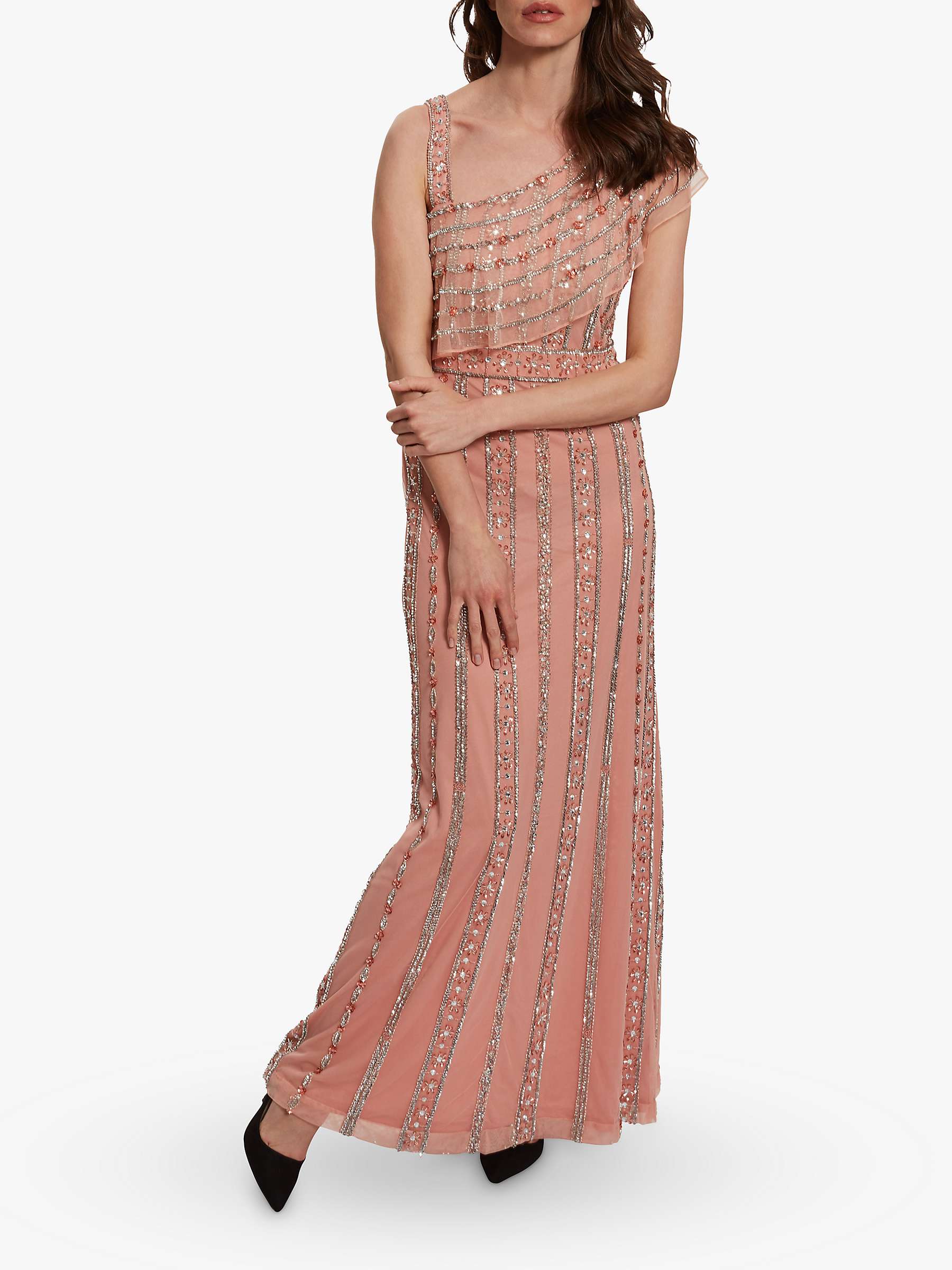 Buy Gina Bacconi Francille Beaded Dress Online at johnlewis.com