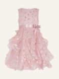 Monsoon Kids' Butterfly Embellished Cancan Dress, Pink