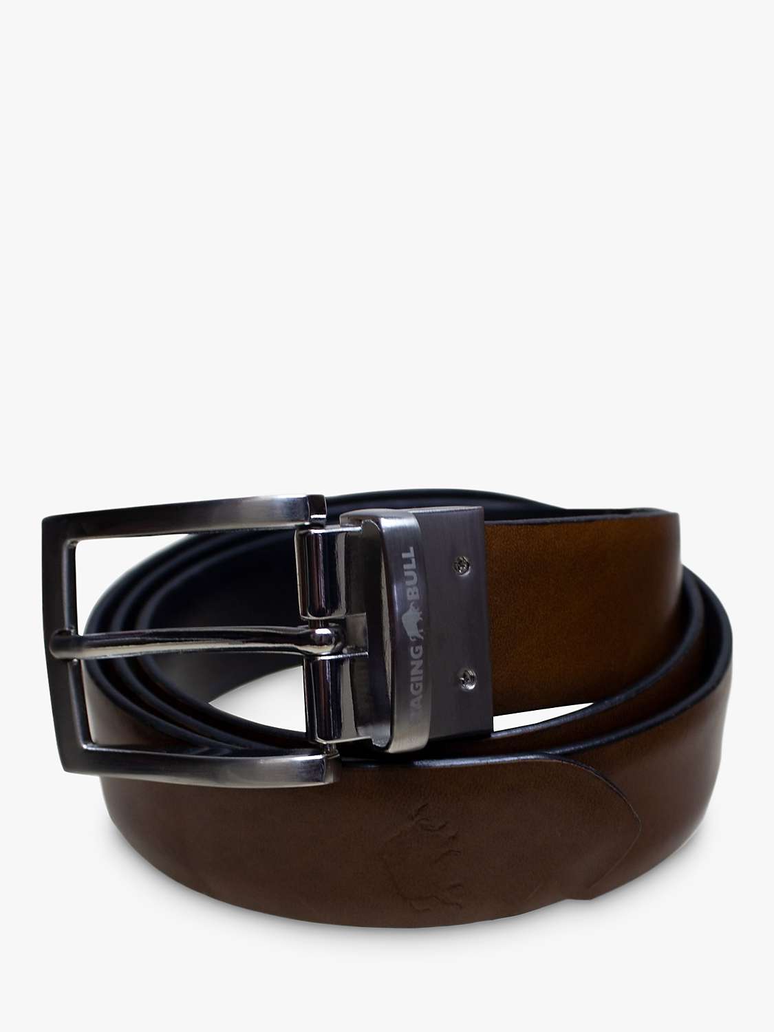 Buy Raging Bull Reversible Leather Belt, Black/Brown Online at johnlewis.com
