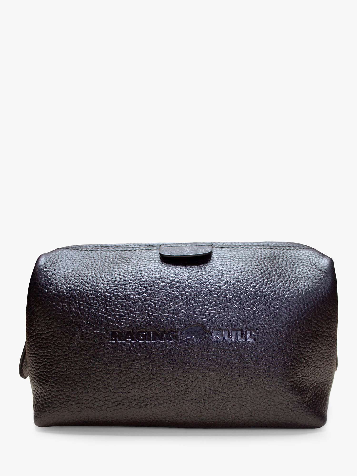 Buy Raging Bull Logo Leather Wash Bag Online at johnlewis.com
