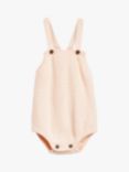 The Little Tailor Baby Knitted Romper, Pink