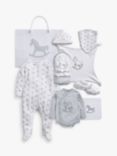 The Little Tailor 7 Piece Clothing, Booties, Blanket, Bib & Comforter Baby Gift Set
