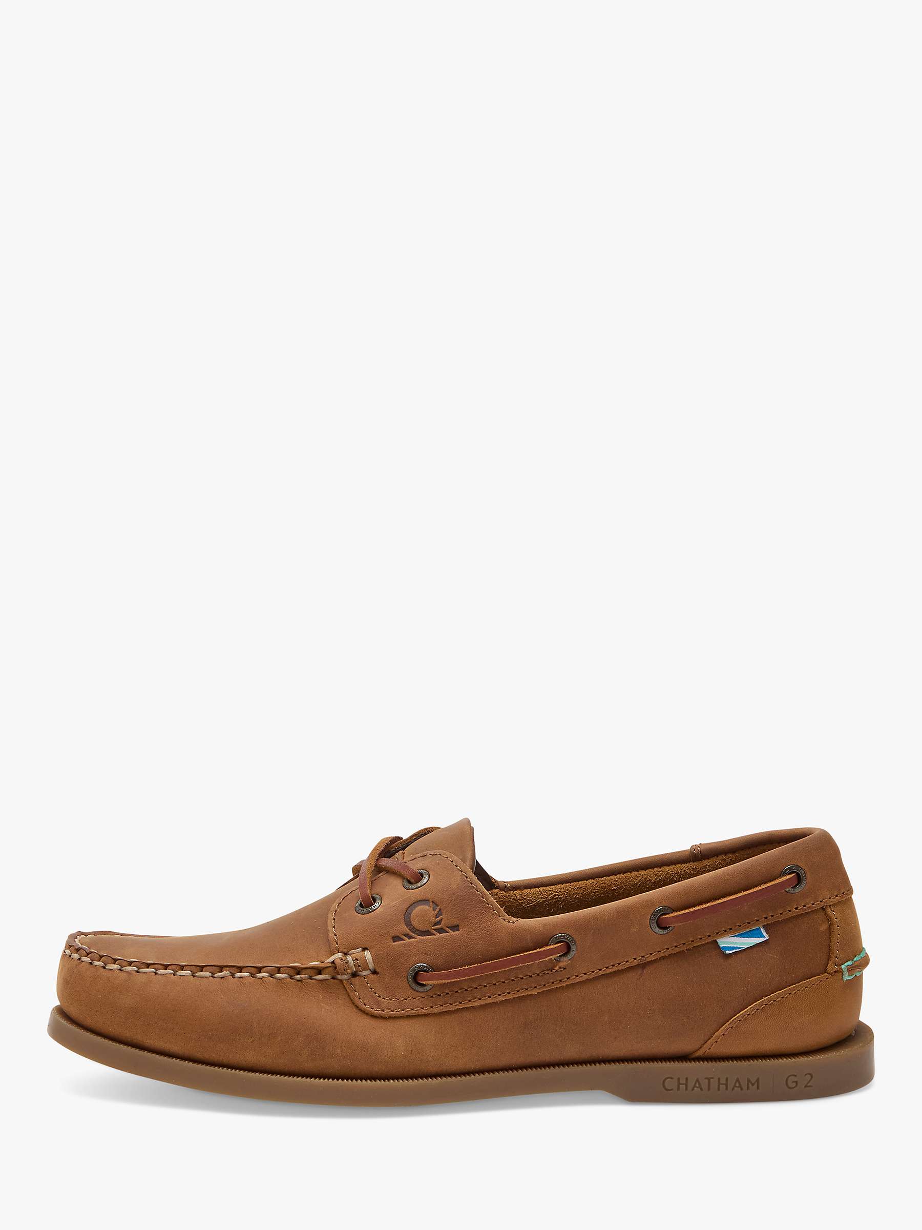Buy Chatham Deck II G2 Leather Boat Shoes Online at johnlewis.com