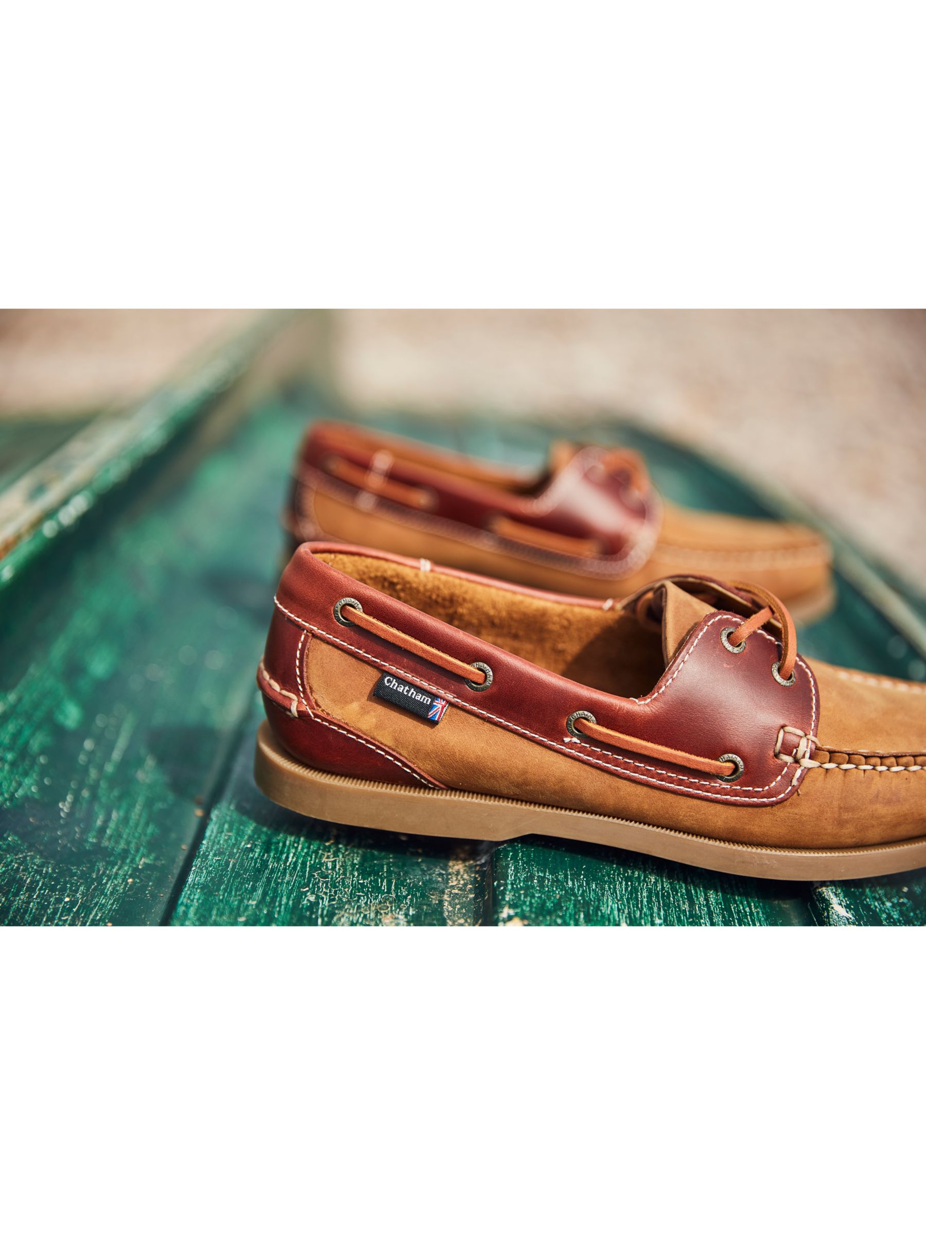 Bermuda G2, Mens Leather Deck Shoes