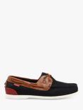 Chatham Gallery II Leather Boat Shoes, Navy/Tan