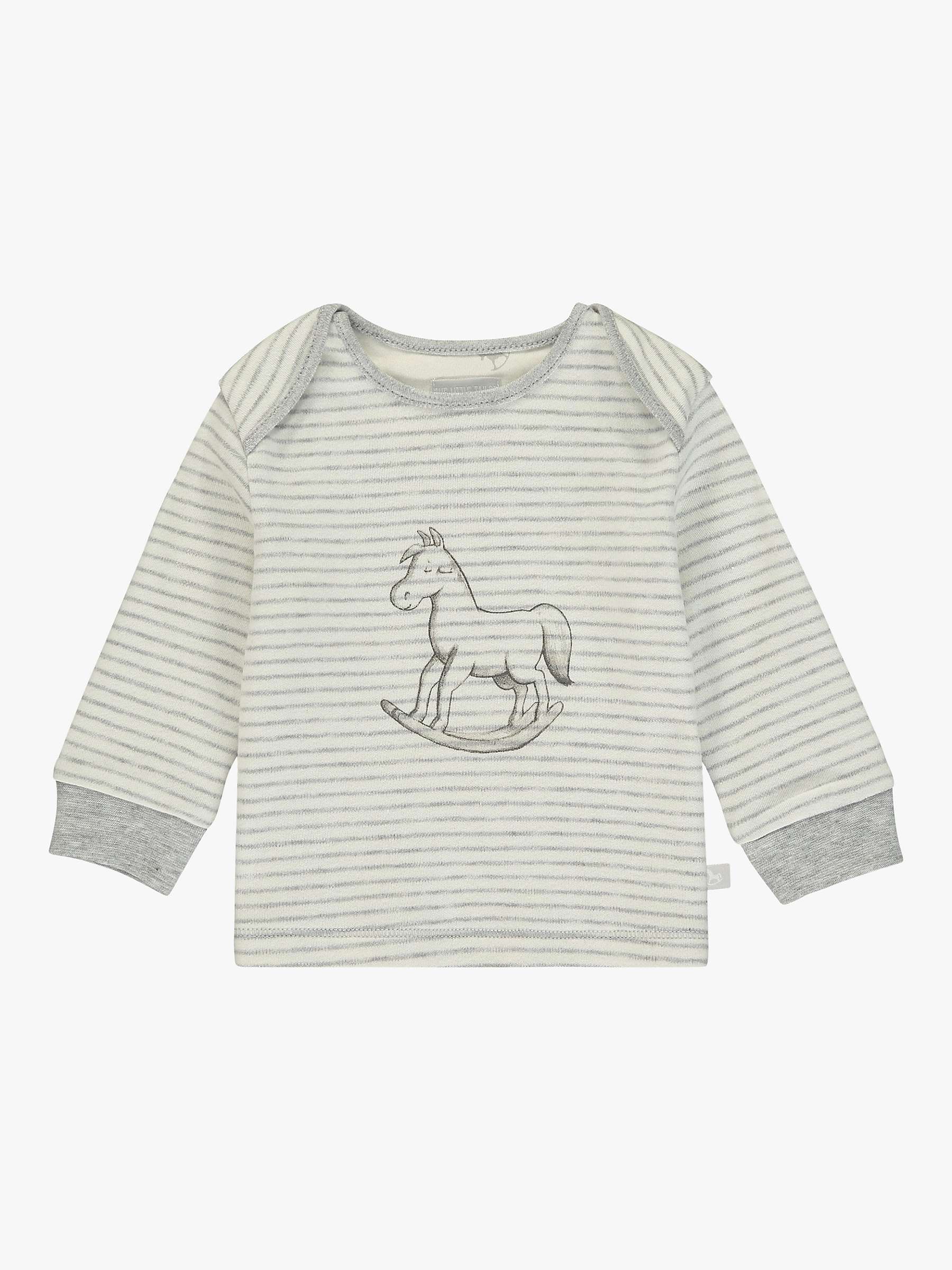 Buy The Little Tailor Baby Striped Rocking Horse Top Online at johnlewis.com