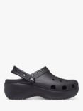 Crocs Classic Platform Clogs, Black