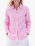 Pure Collection Linen Shirt, Pink