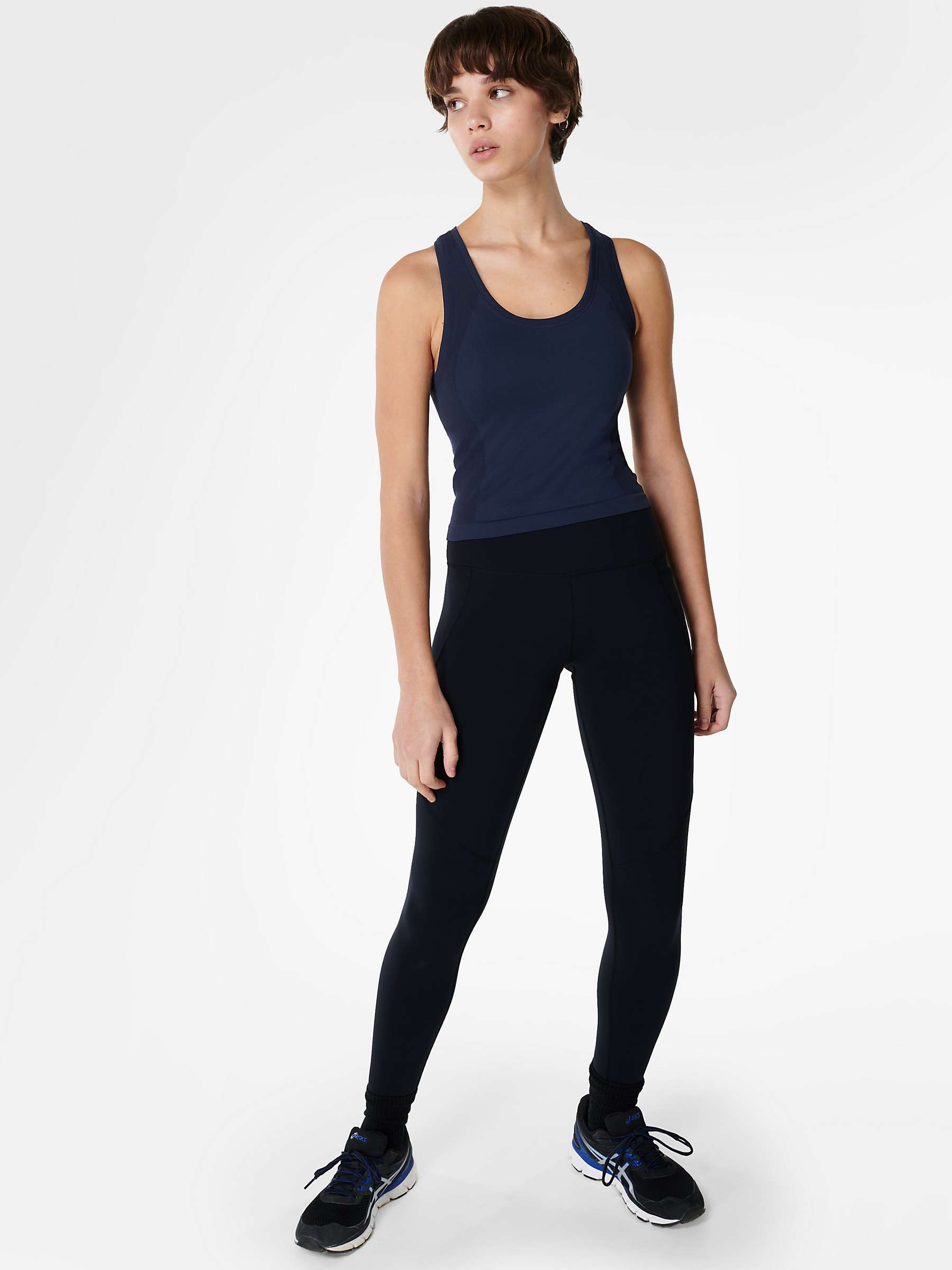 Buy Sweaty Betty Athlete Racerback Cropped Sports Vest Online at johnlewis.com