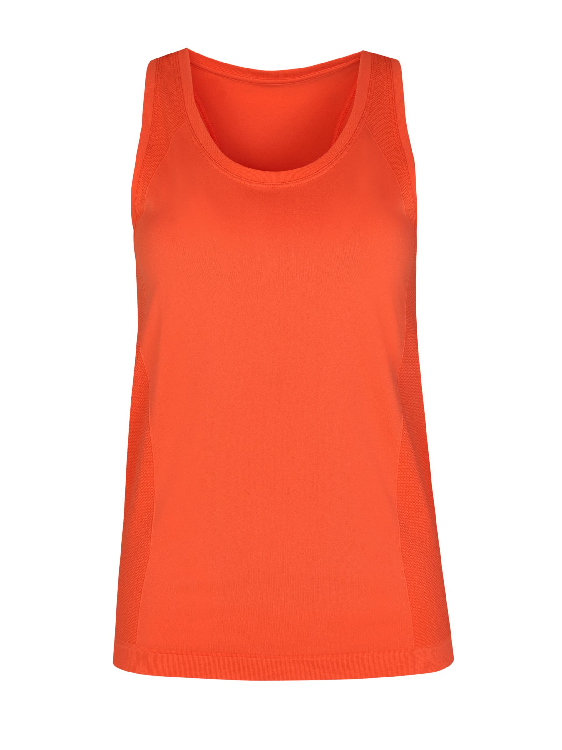 Sweaty Betty Athlete Seamless Gym Vest, Resort Red at John Lewis & Partners