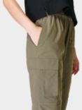 Sweaty Betty Quinn Cargo Trousers, Birch Green