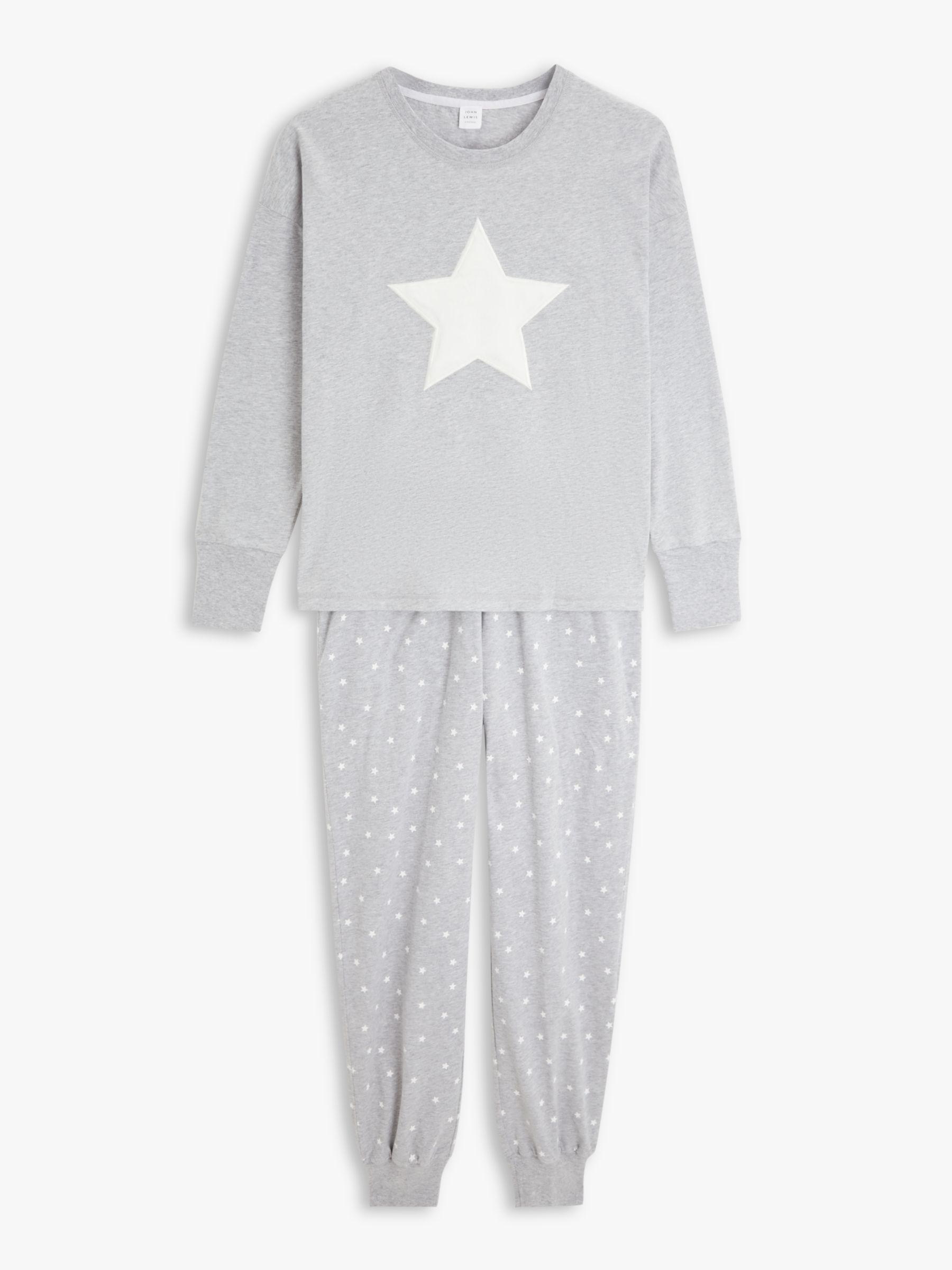 Buy John Lewis Furry Star Pyjama Set Online at johnlewis.com