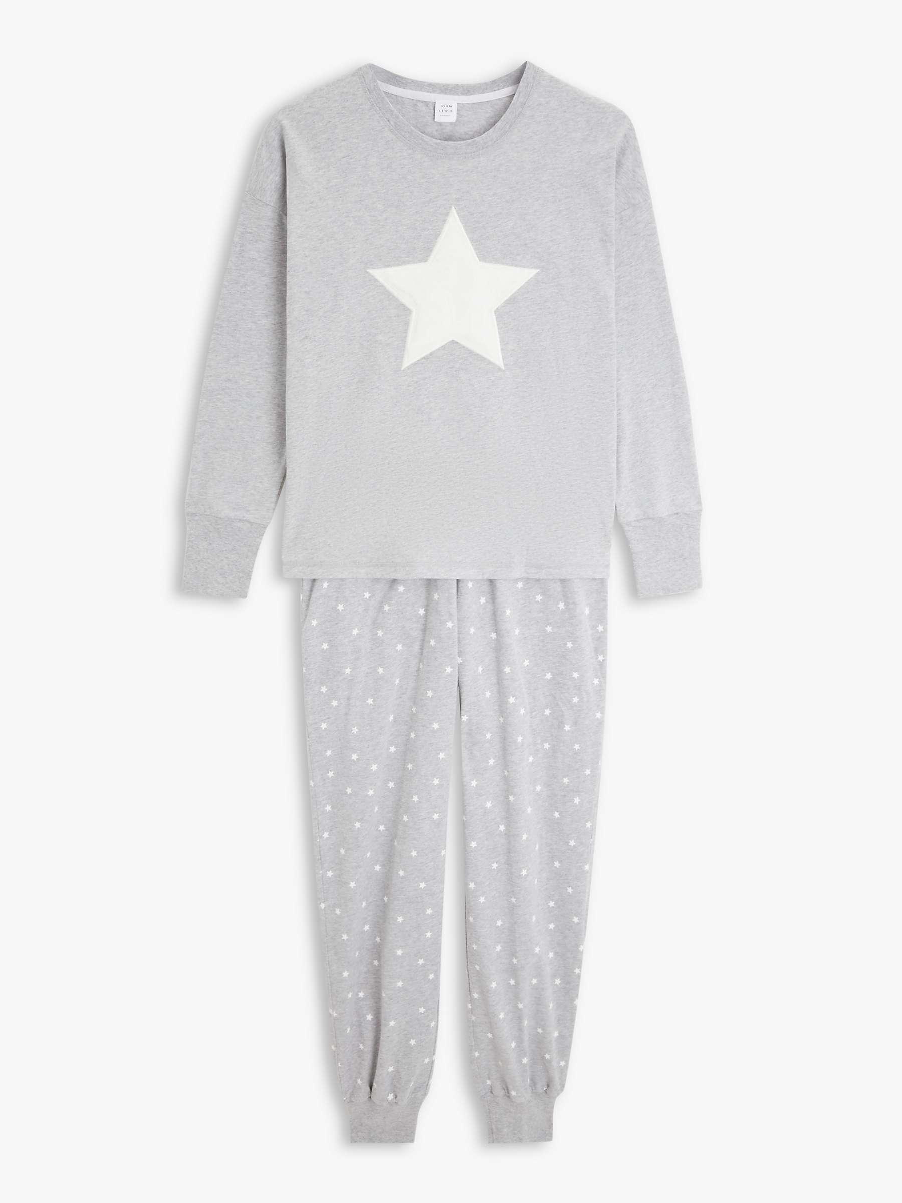 Buy John Lewis Furry Star Pyjama Set Online at johnlewis.com