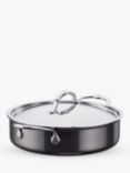 Hestan NanoBond Stainless Steel Sautese Pan & Lid, 26cm