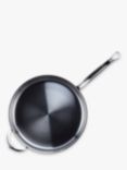 Hestan NanoBond Stainless Steel Saute Pan with Helper Handle & Lid, 30cm