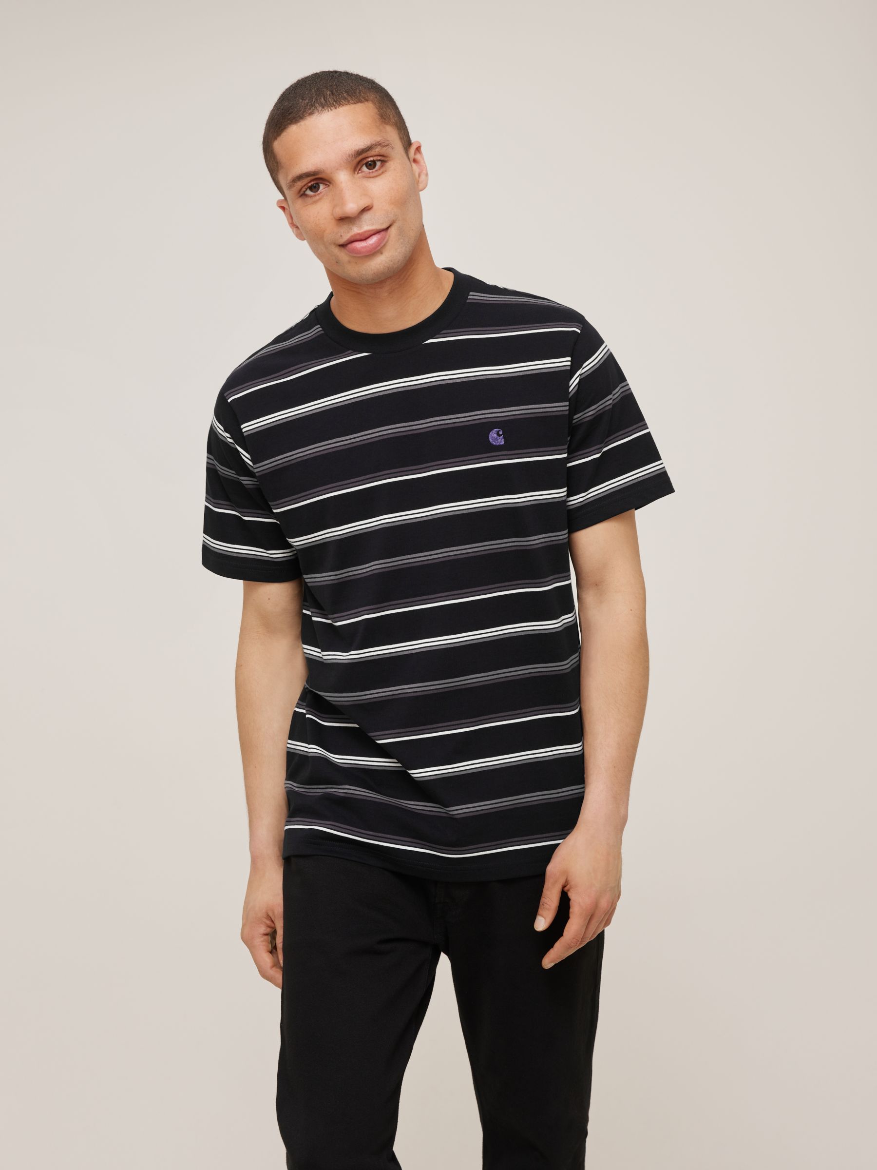 Carhartt WIP Vonn Striped T-Shirt, S
