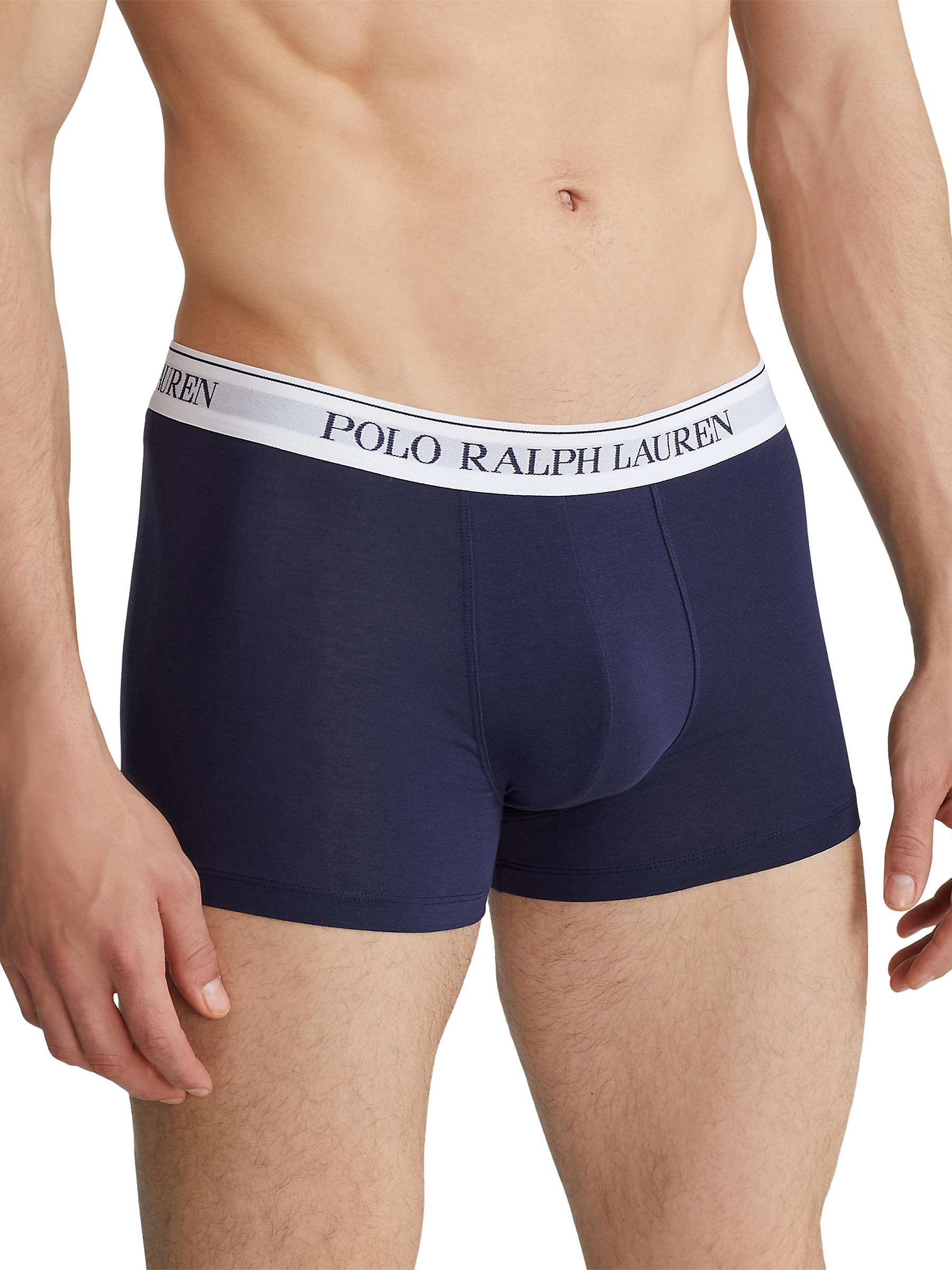 Buy Polo Ralph Lauren Stretch Cotton Trunks, Pack of 3 Online at johnlewis.com
