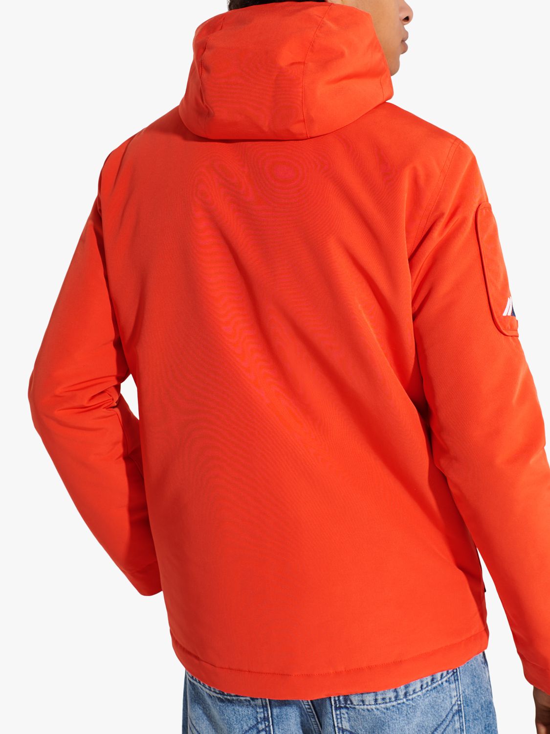 Men's Ultimate SD Windcheater Jacket in Jet Black/bold Orange