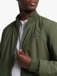 Superdry Training Bomber Jacket, Dark Moss