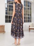 Baukjen x John Lewis Earth Day Shalini Dress, Indigo Jacobean