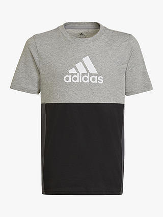 adidas Kids' Panel Cotton Logo T-Shirt