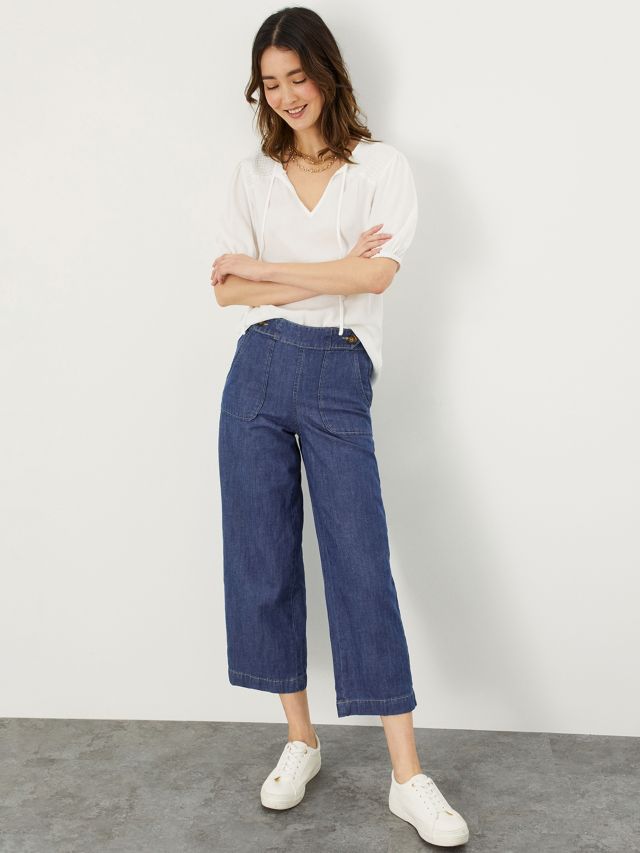 Monsoon sales cropped jeans