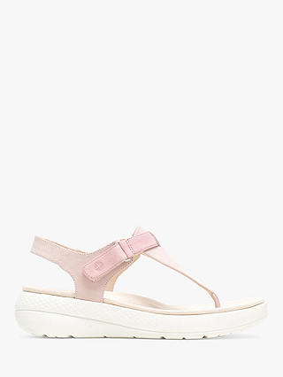 Hush Puppies Breathe Leather Wedge Sandals